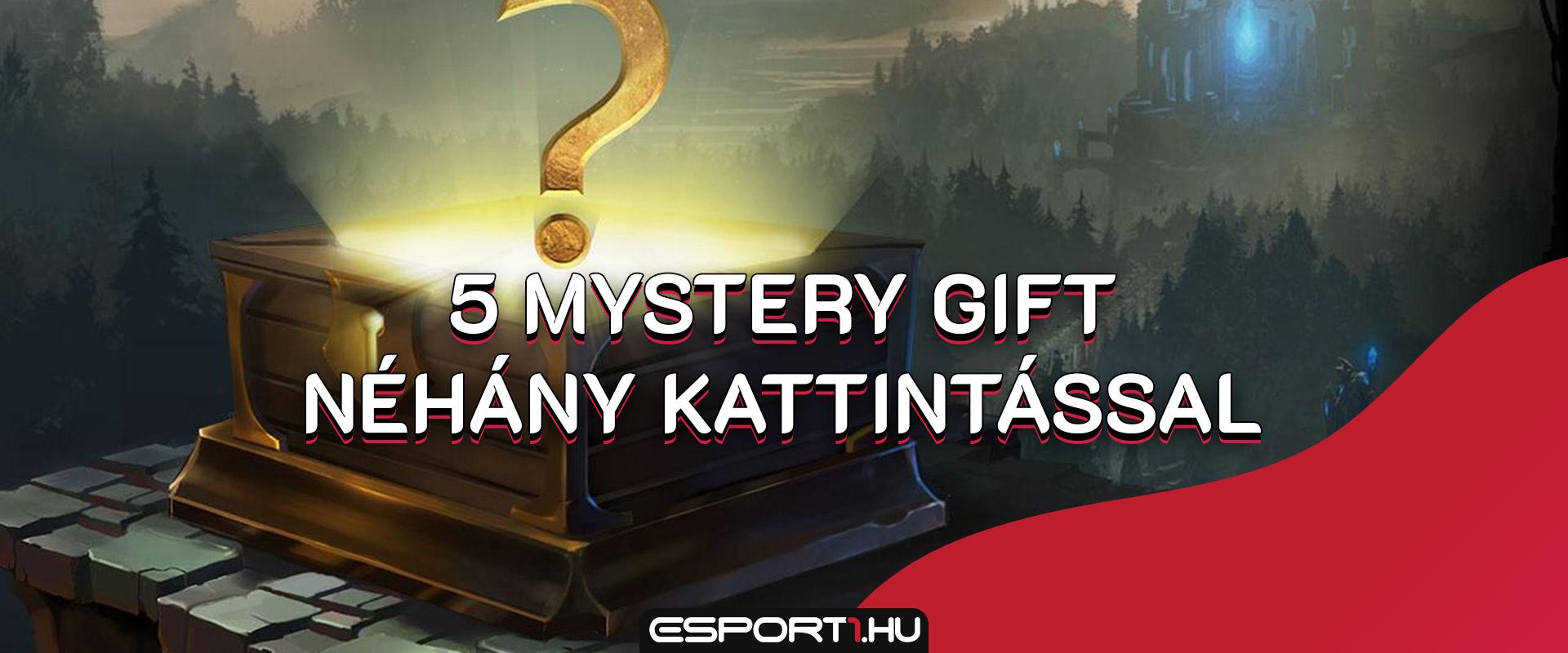 LoL: Ha szerencsés vagy, ingyen lehet a tiéd egy rakat Mystery Gift