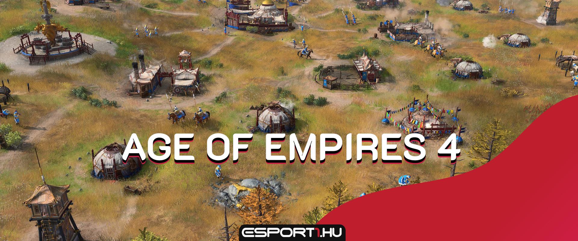 Age of Empires 4: egy helyen a megjelenési dátum, rendszerkövetelmények és sok egyéb információ is