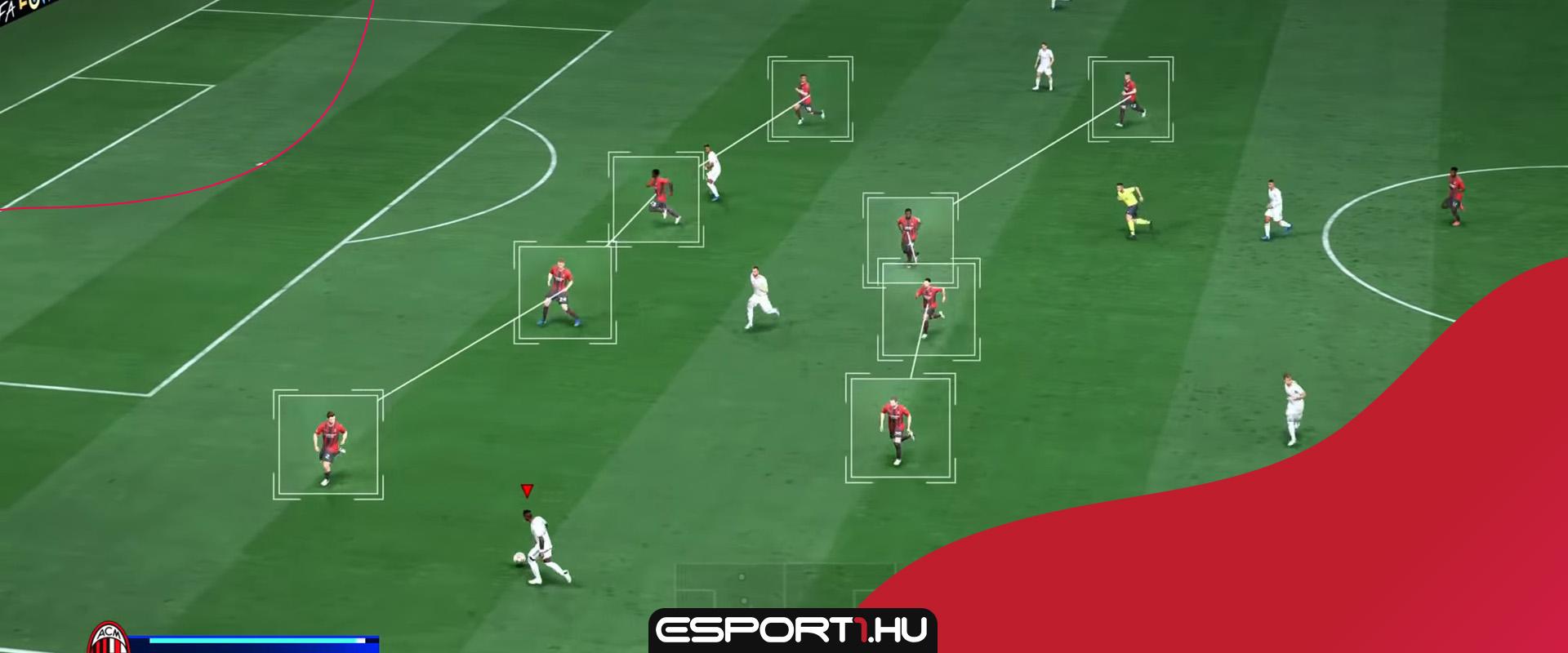 Az EA végre megoldja a FIFA 22-ben a védőket érintő problémát