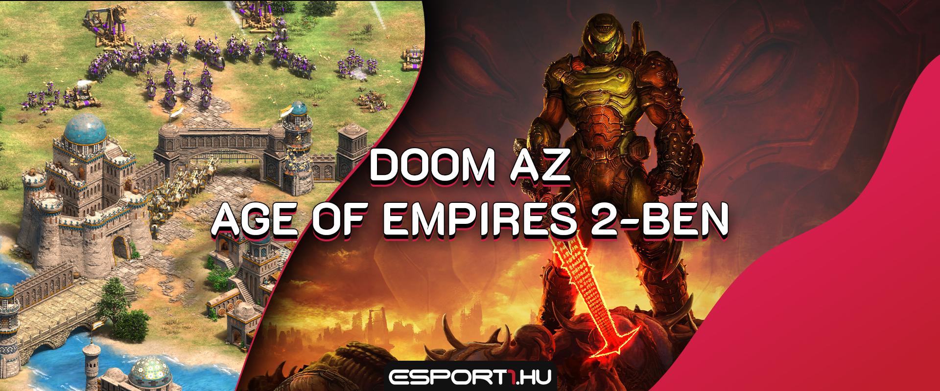 Már az Age of Empires 2-ben is Doomozhatsz