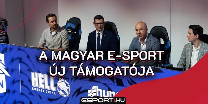 Üzlet - A HELL ENERGY támogatja a magyar e-sport válogatottat
