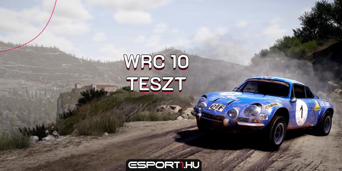 Gaming - Megnéztük mit is tud a WRC 10 - WRC 10 FIA World Rally Championship teszt
