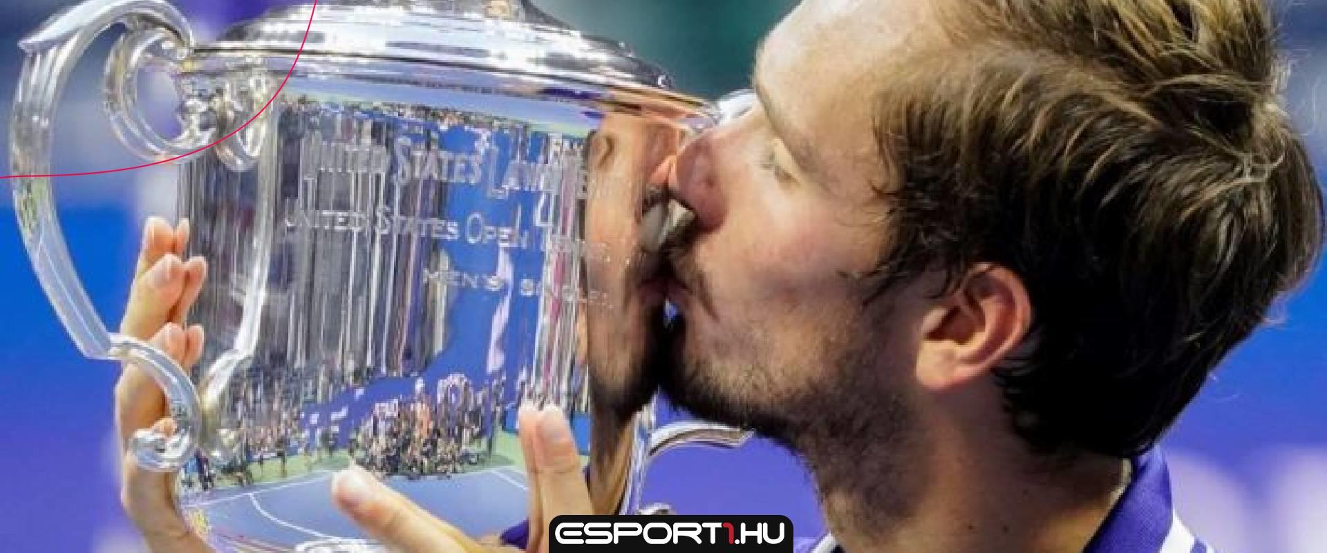 FIFA gólörömmel ünnepelte első Grand Slam győzelmét egy orosz teniszező