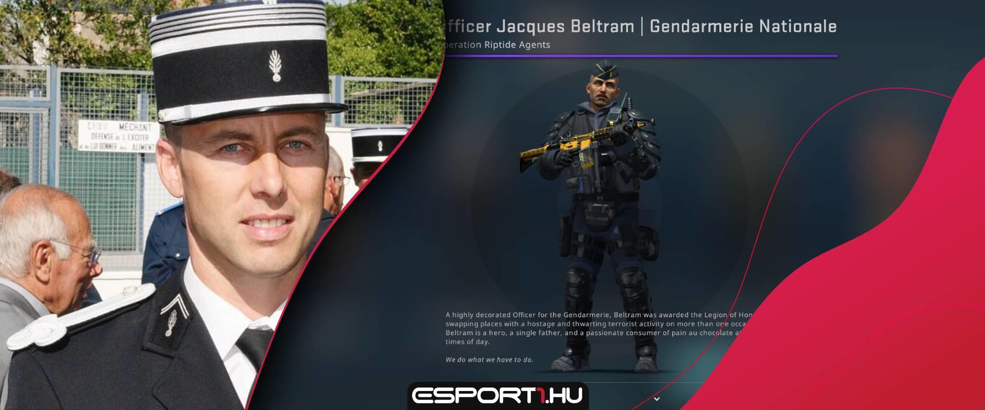 Valódi francia hősről mintázták a CS:GO egyik legújabb karakterét