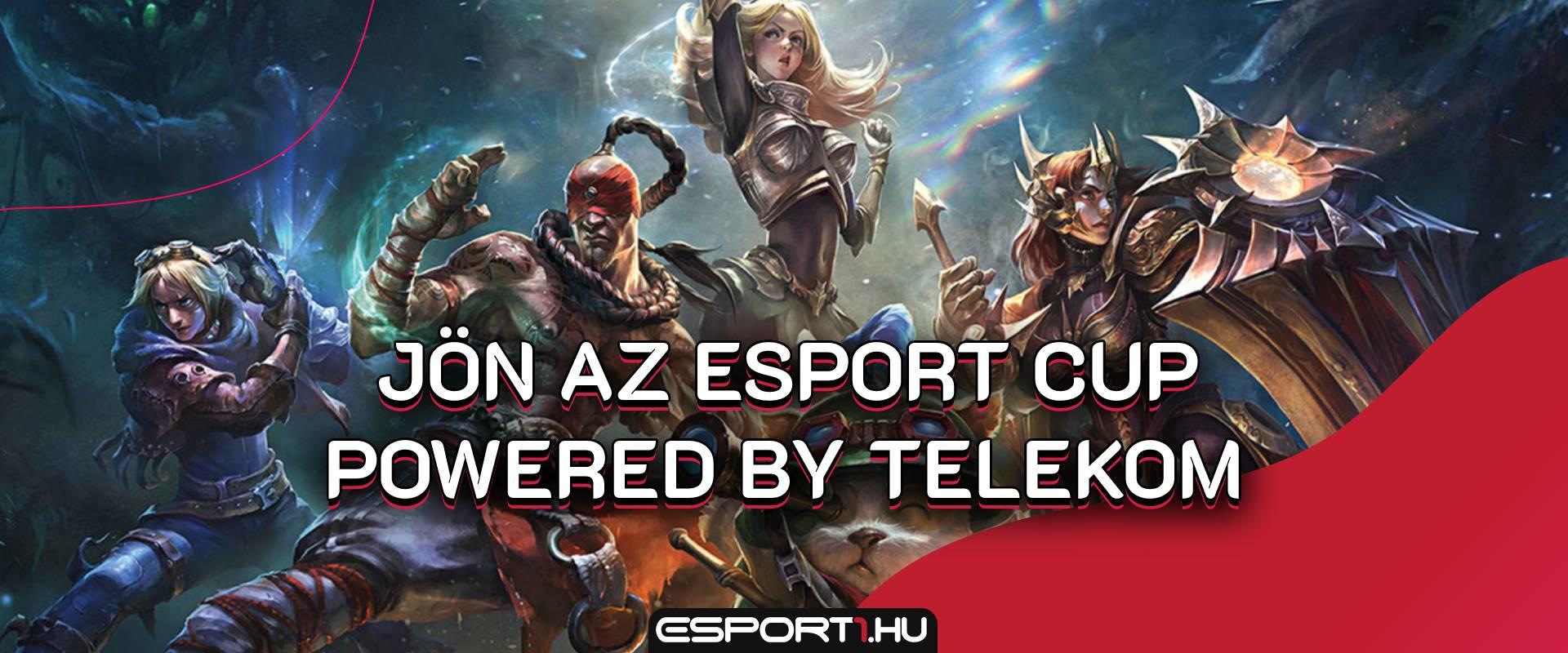 Gamereknek kötelező: elindult a nevezés az Esport CUP powered by Telekom e-sportversenyre