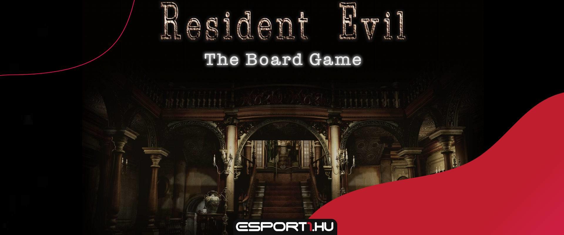 Elkészítik a legendás Resident Evil legelső részének társasjáték változatát is!