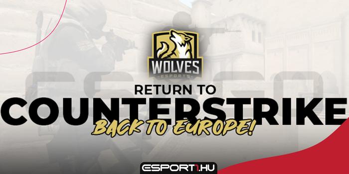 CS:GO - Magyar csapatot igazolt a Wolves Esports!