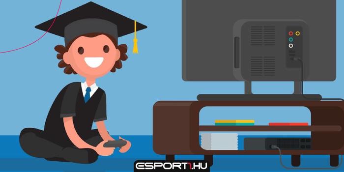 Gaming - Az e-sport bizonyítottan segít a diákoknak a jobb tanulmányi teljesítmény elérésében