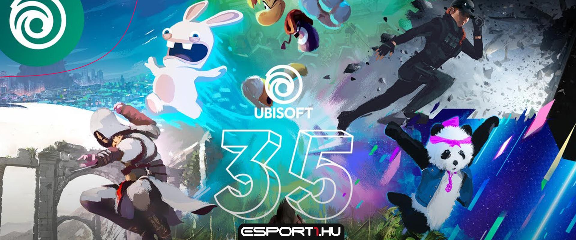 A Ubisoft leárazásokkal és ingyenes jutalmakkal ünnepli a 35. születésnapját
