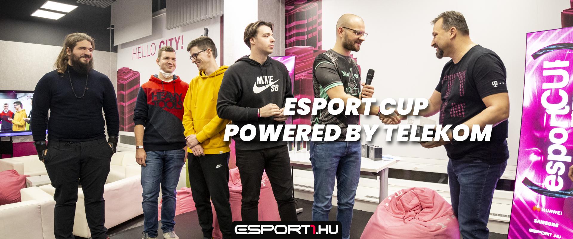 Esport CUP powered by Telekom – a hálózati kapcsolatban is bajnokot avattak