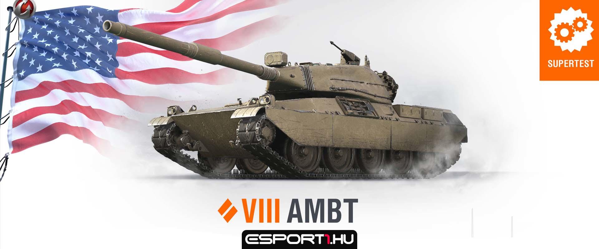 AMBT bemutató: 105 milliméteres főfegyverzetű amerikai közepes tank