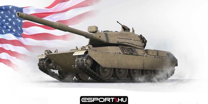World of Tanks - AMBT bemutató: 105 milliméteres főfegyverzetű amerikai közepes tank