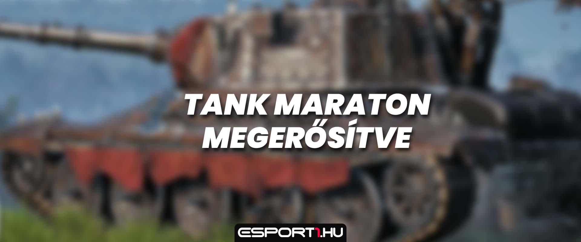 Hivatalosan megerősítve: pénteken tank maraton kezdődik