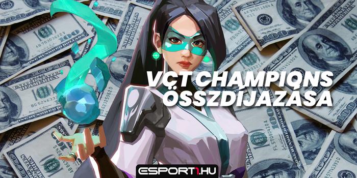 Valorant - VCT Champions nyeremények, mennyi is az annyi?