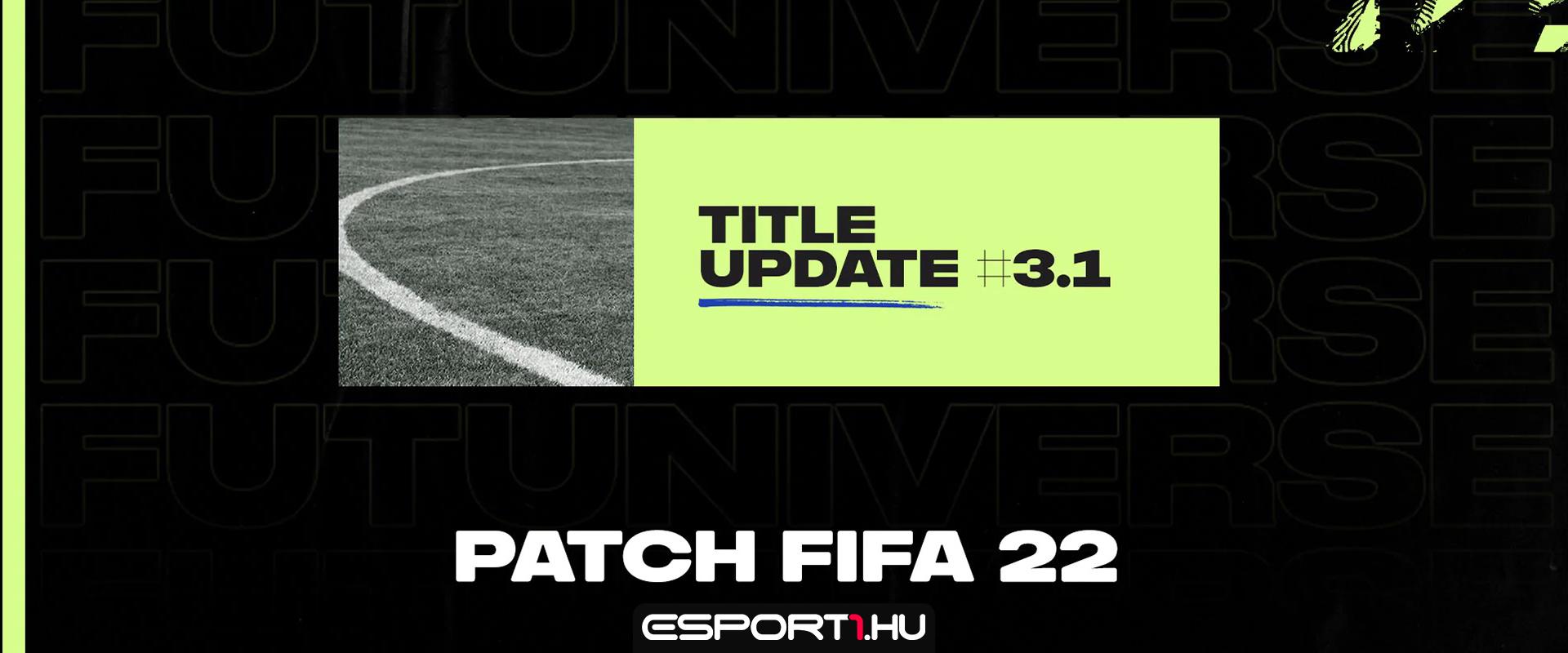 FIFA 22: Csak erre vártunk az új 3.1-es patch láttán