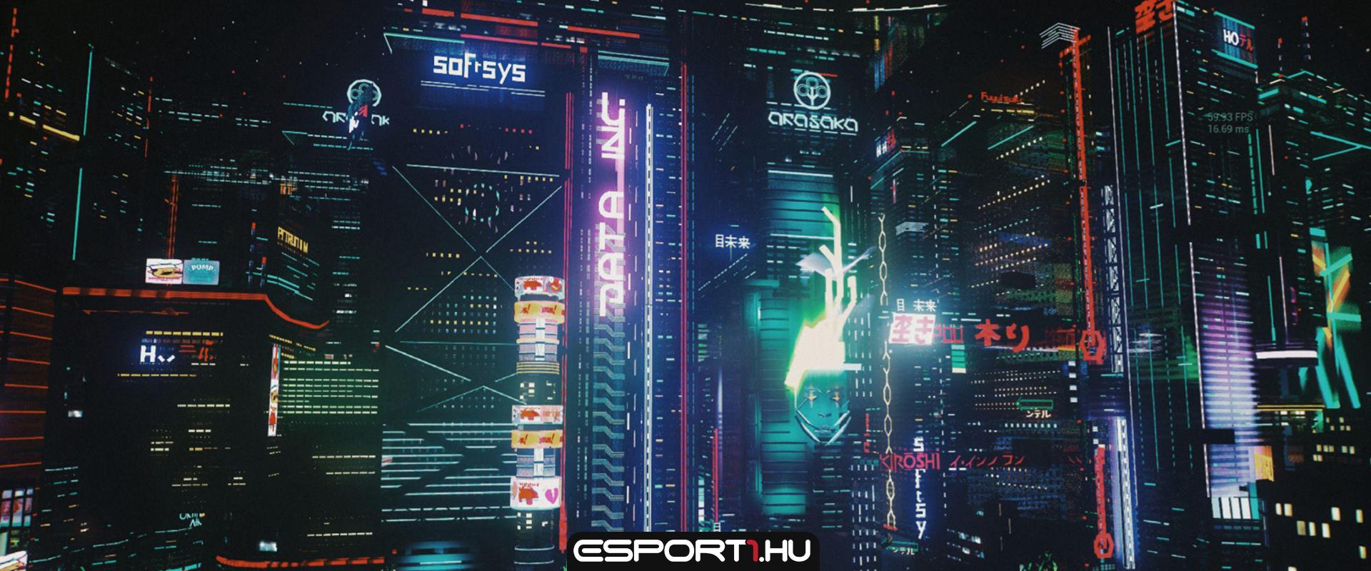 Cyberpunk 2077 egy kicsit másképp: a Fortnite Creative-ban építette meg egy rajongó Night City-t