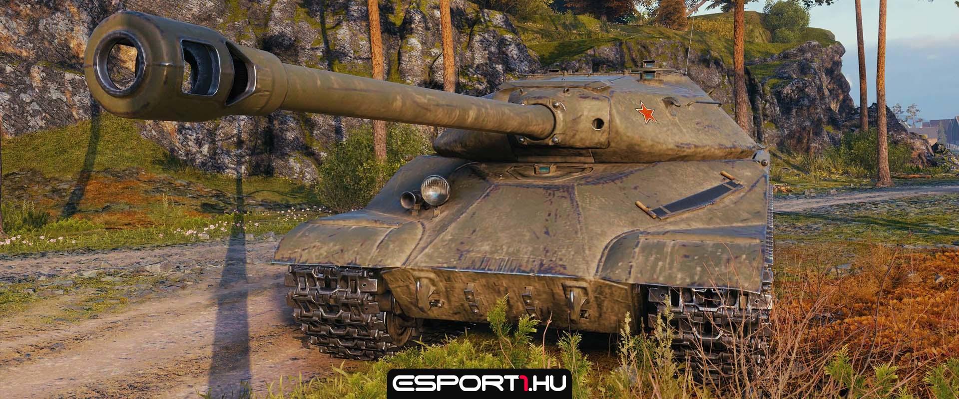 Tekintsd meg játékbeli fotókon az új szovjet prémium harckocsit!