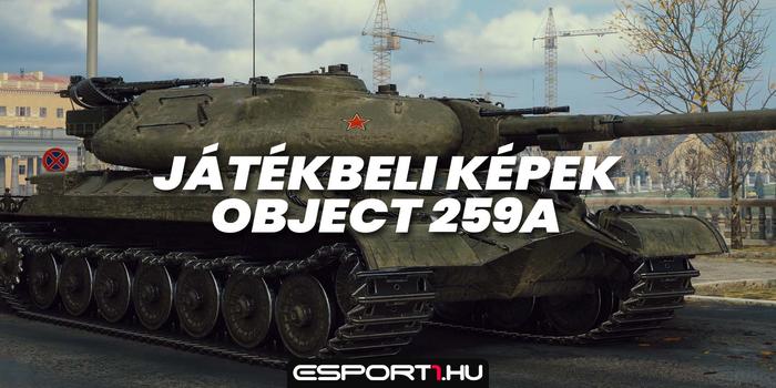 World of Tanks - Játékbeli képeken mutatjuk be az Object 259A-t