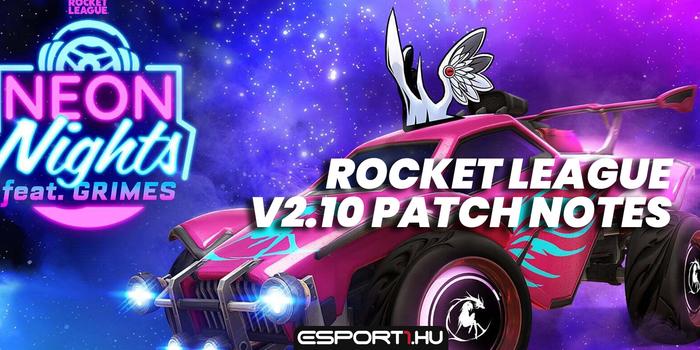 Rocket League - Rocket League: Érkezik a Neon Nights eseménye, beszerezhetőek az új e-sport decalok – v2.10 patch notes