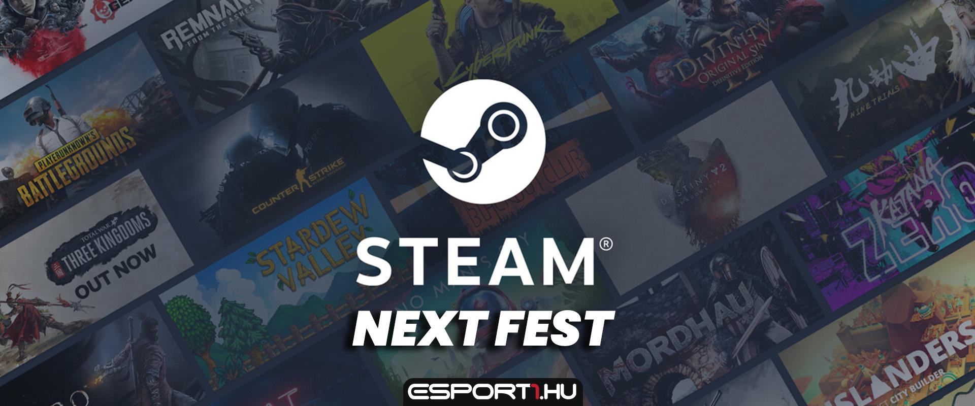 Kezdetét vette 2022-ben az első Steam Next Fest
