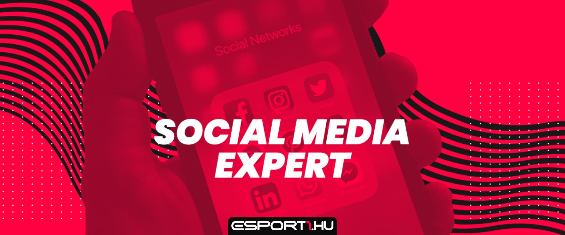 Csatlakozz az Esport1 csapatához social media managerként!