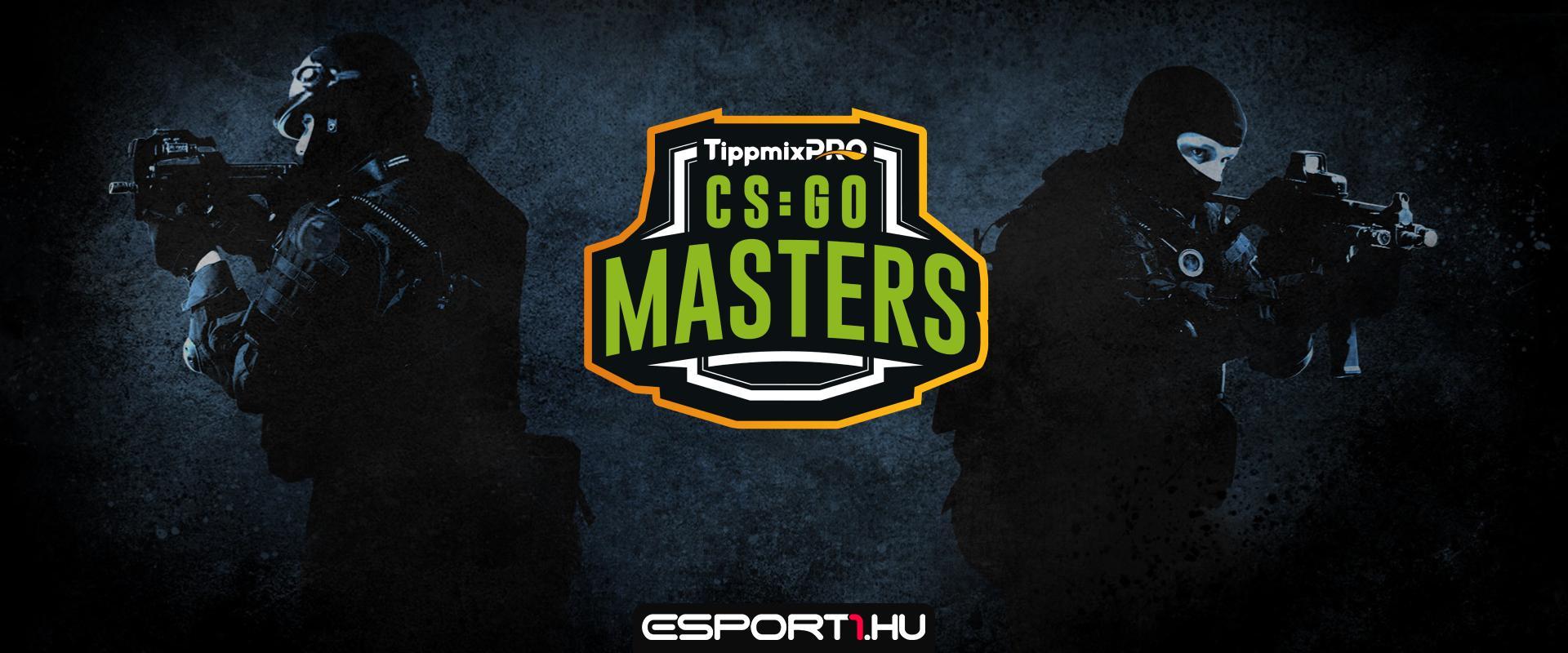 Kövesd élőben a TippmixPro CS:GO Masters selejtező kupáját!