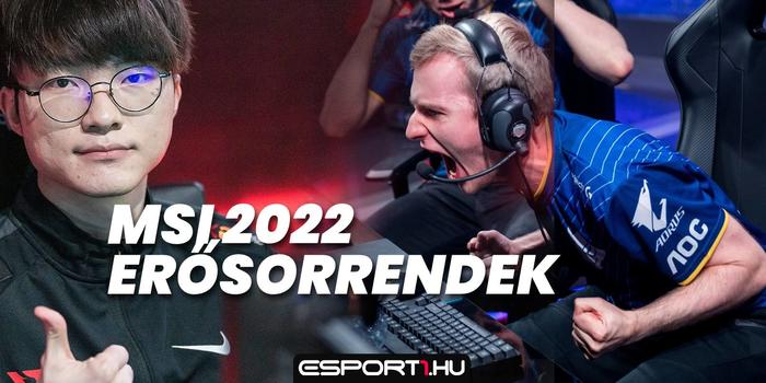 League of Legends - MSI 2022: Itt vannak a magyar stáb erősorrendjei