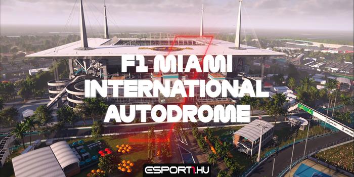 Simracing - Elképesztően néz ki egy kör Miamiban az F1 22-ben