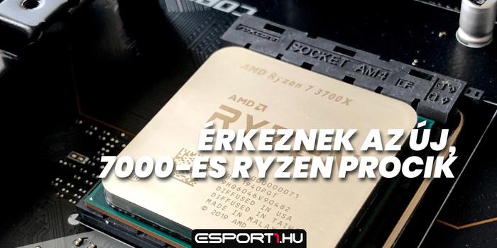 Hardver - Hardver: Itt egy AMD Ryzen 7000-s proci, amely minden Intelt lenyomna