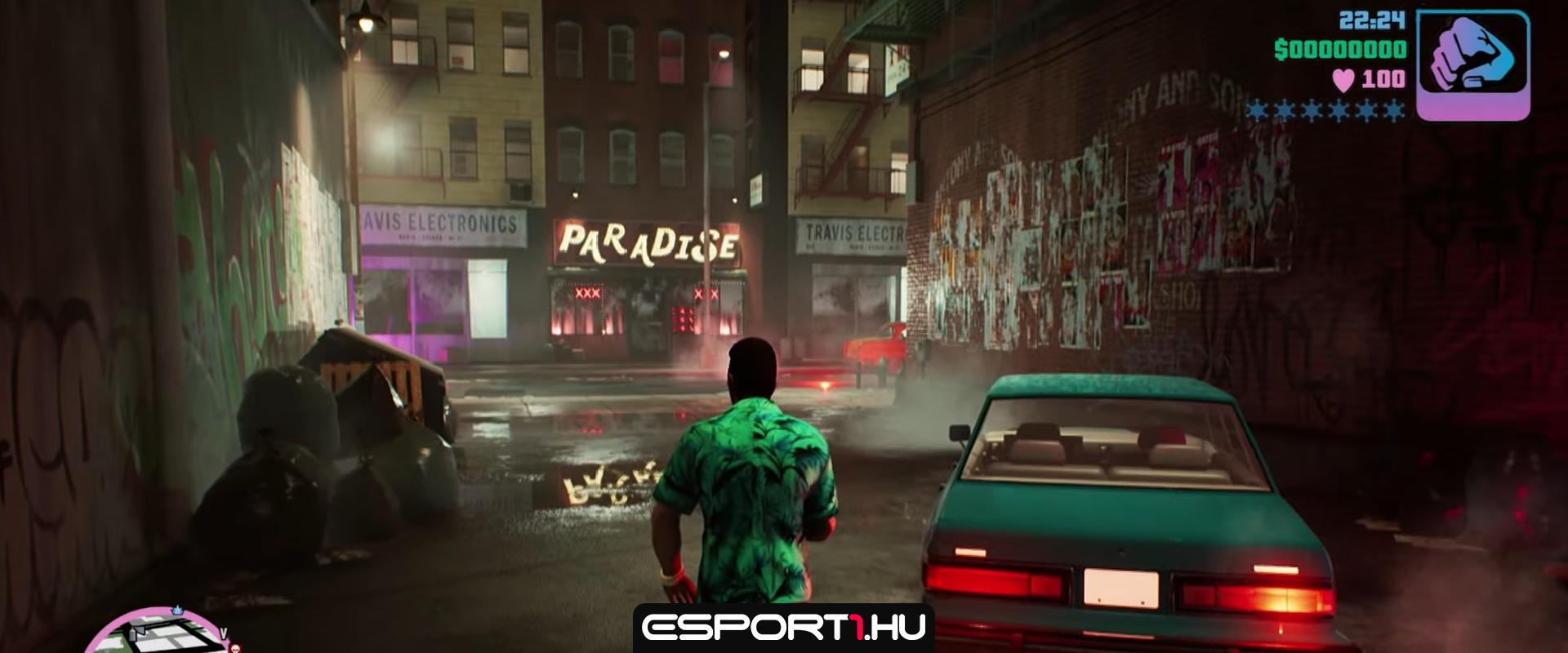Így festene a GTA: Vice City remake Unreal Engine 5-ben elkészítve