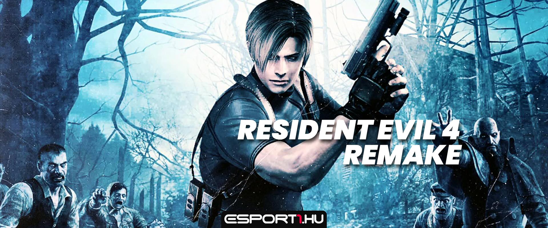 Hivatalos: Remake változatot kap a Resident Evil 4