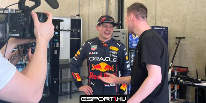 CS:GO - Max Verstappennel találkozott cadiaN, mentek is egy kört F1-es autóval!