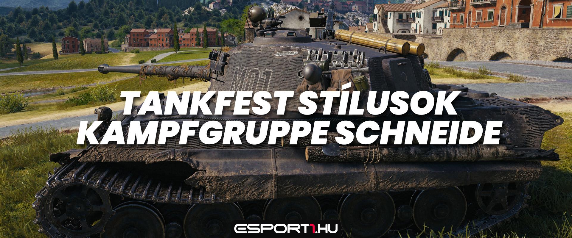 A Tankfest 3D-stílusai: Kampfgruppe Schneide bemutató