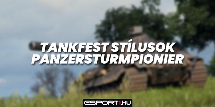 World of Tanks - A Tankfest 3D-stílusai: Panzersturmpionier bemutató