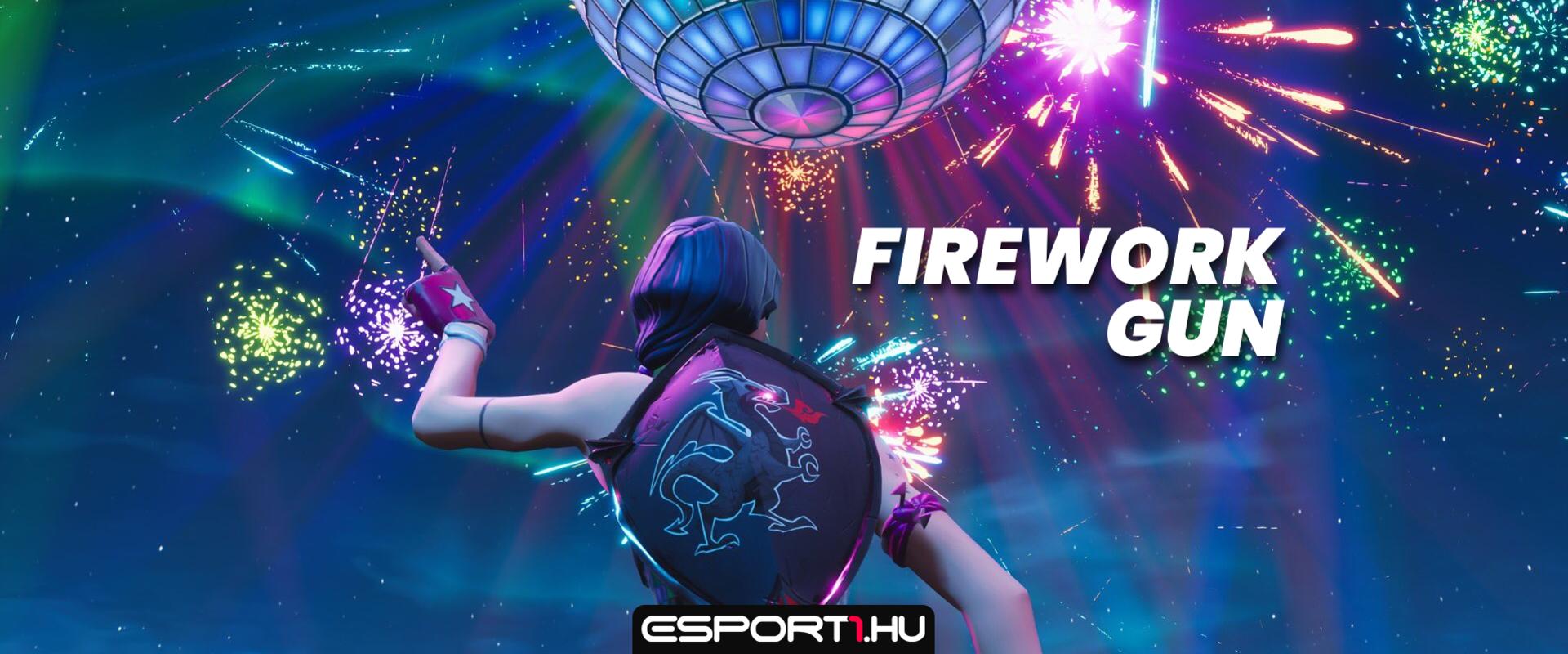 Fortnite: Ilyen lesz a Firework Gun