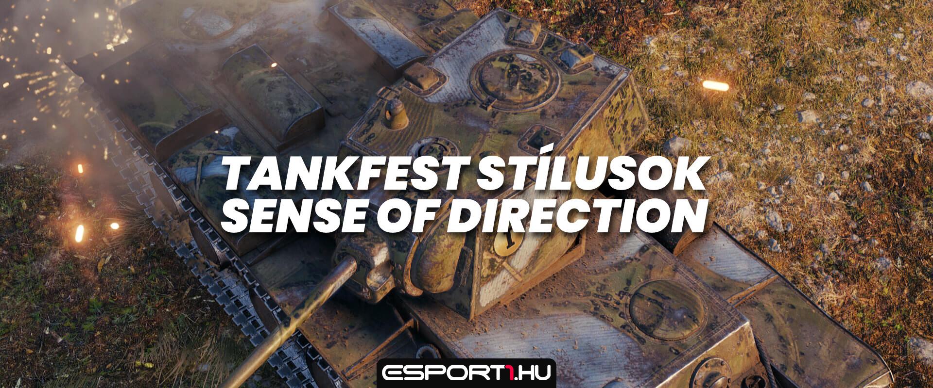 A Tankfest 2D-stílusai: Sense of Direction variációk