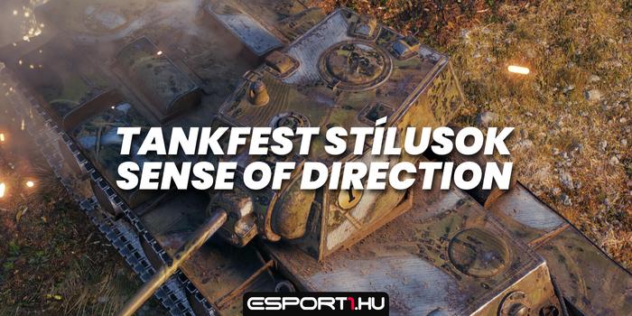 World of Tanks - A Tankfest 2D-stílusai: Sense of Direction variációk