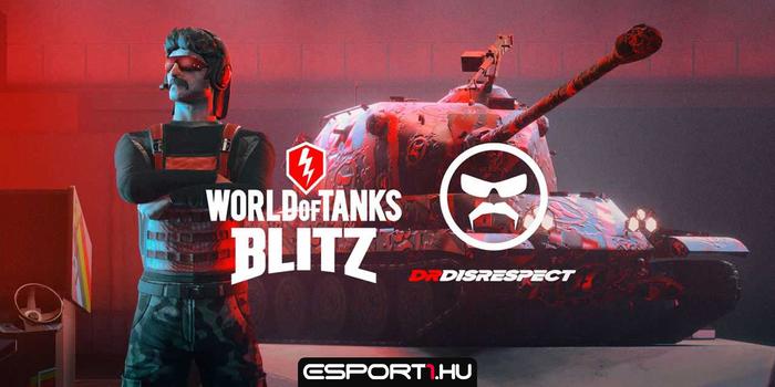 World of Tanks - Szerezd meg DrDisrespectet a WoT Blitzben!