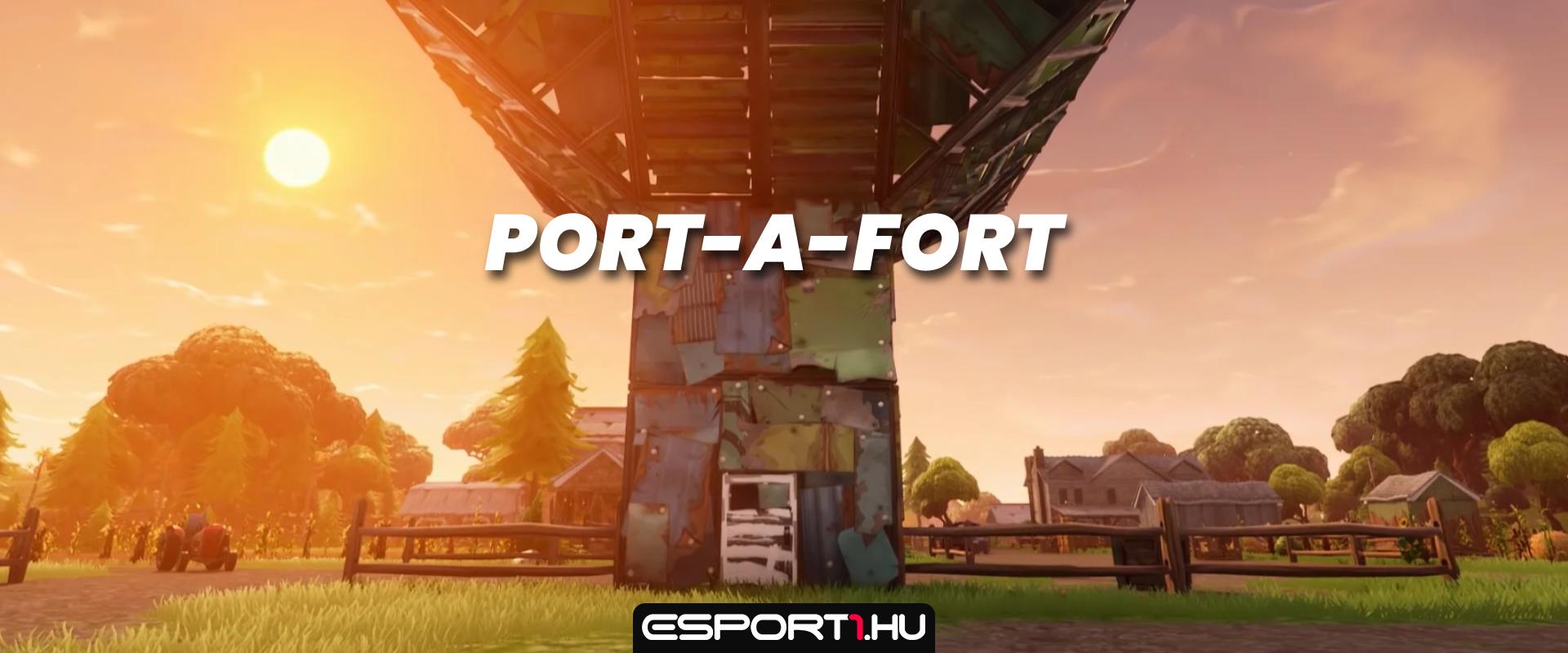 Fortnite: Visszatért a Port-A-Fort