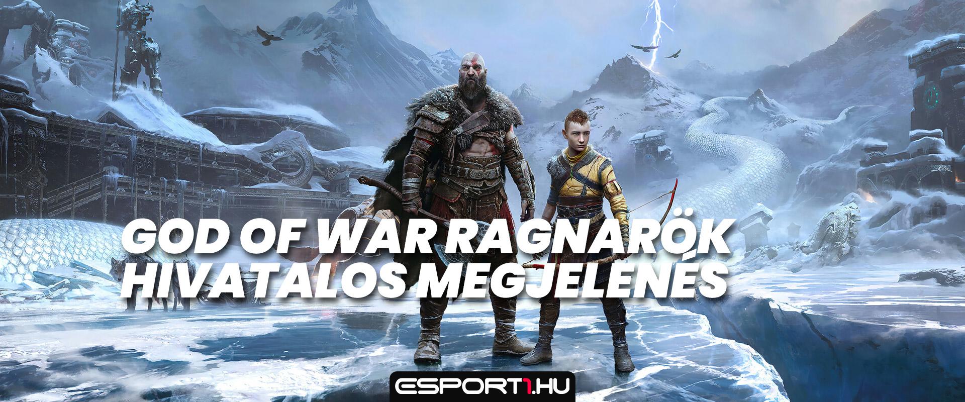 Gaming: Itt van végre a God of War Ragnarök hivatalos megjelenési dátuma