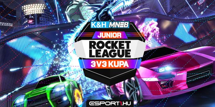 Magyar Nemzeti E-sport Bajnokság - K&H MNEB RL: Offline döntőn dől el, ki lesz a Junior Rocket League 3v3 Kupa bajnoka