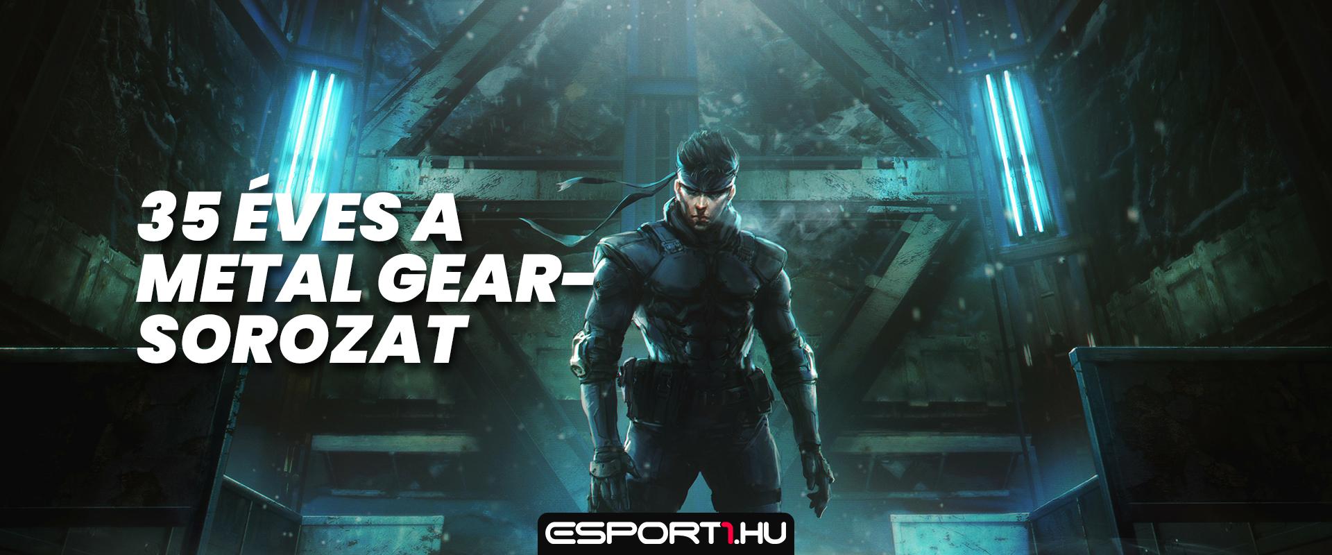 35 éves Hideo Kojima népszerű akciójáték-sorozata, a Metal Gear