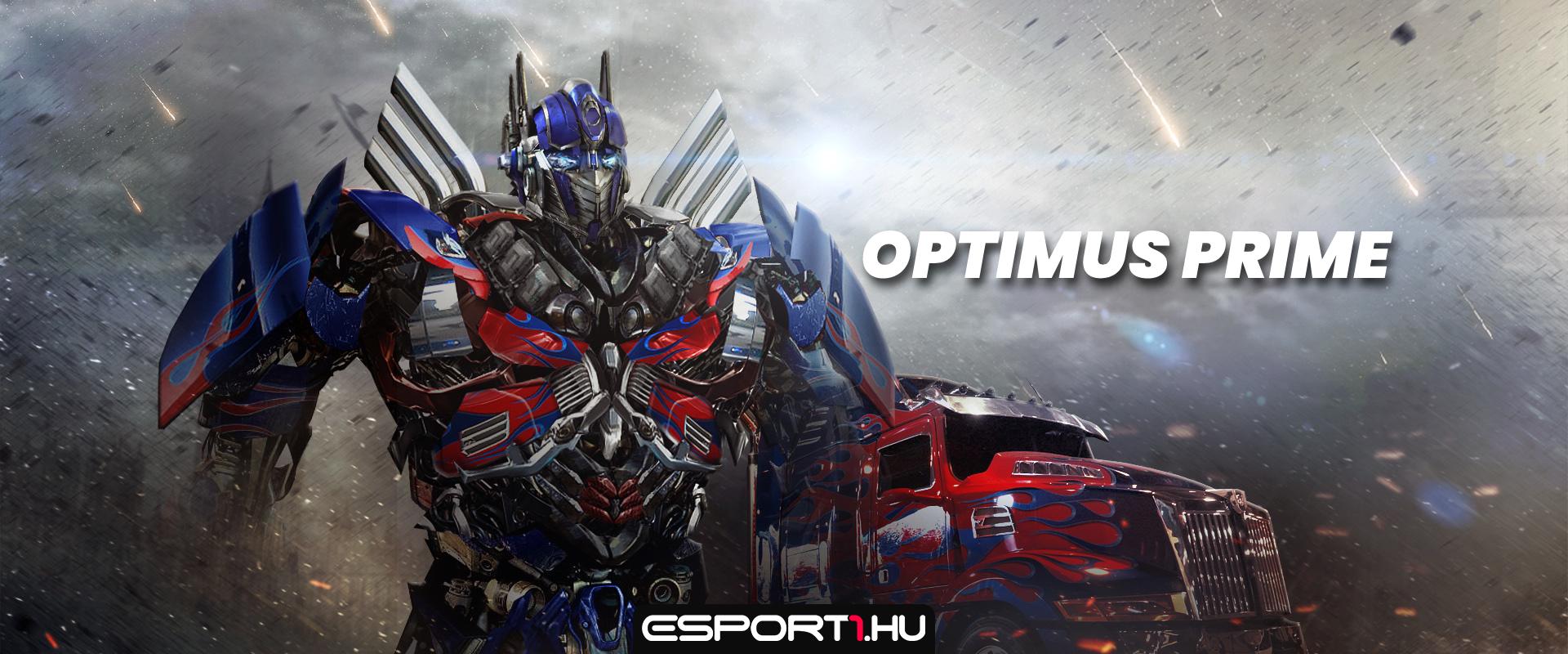 Rajongói Fortnite videón Optimus Prime