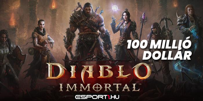 Gaming - Már több, mint 100 millió dollárt költöttek a játékosok a Diablo Immortalra