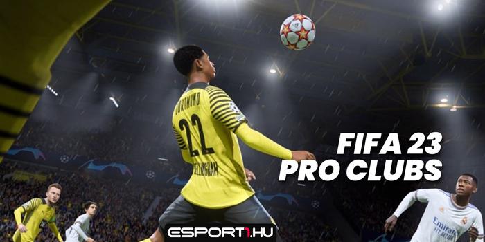 FIFA - Mi változik a FIFA 23 Pro Clubsban?