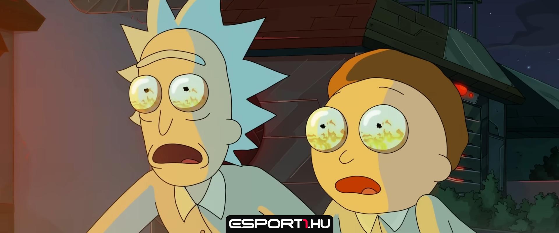 Káoszban gazdag előzetest kapott a Rick és Morty 6. évada!