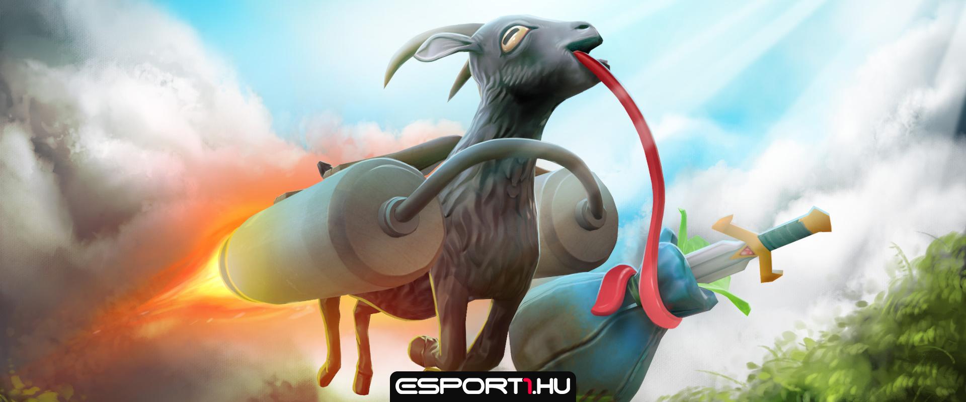 Fortnite: Különös együttműködés készül a Goat Simulator 3-al