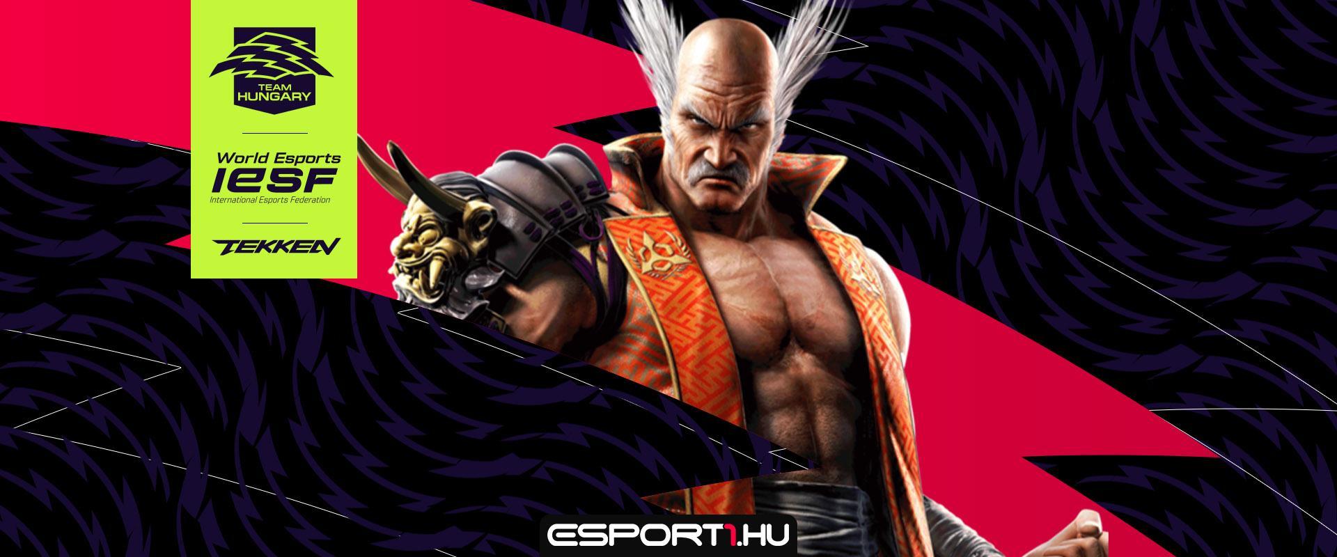 IESF vb: kisorsolták a Magyar E-sport Válogatott Tekken-játékosának csoportját is