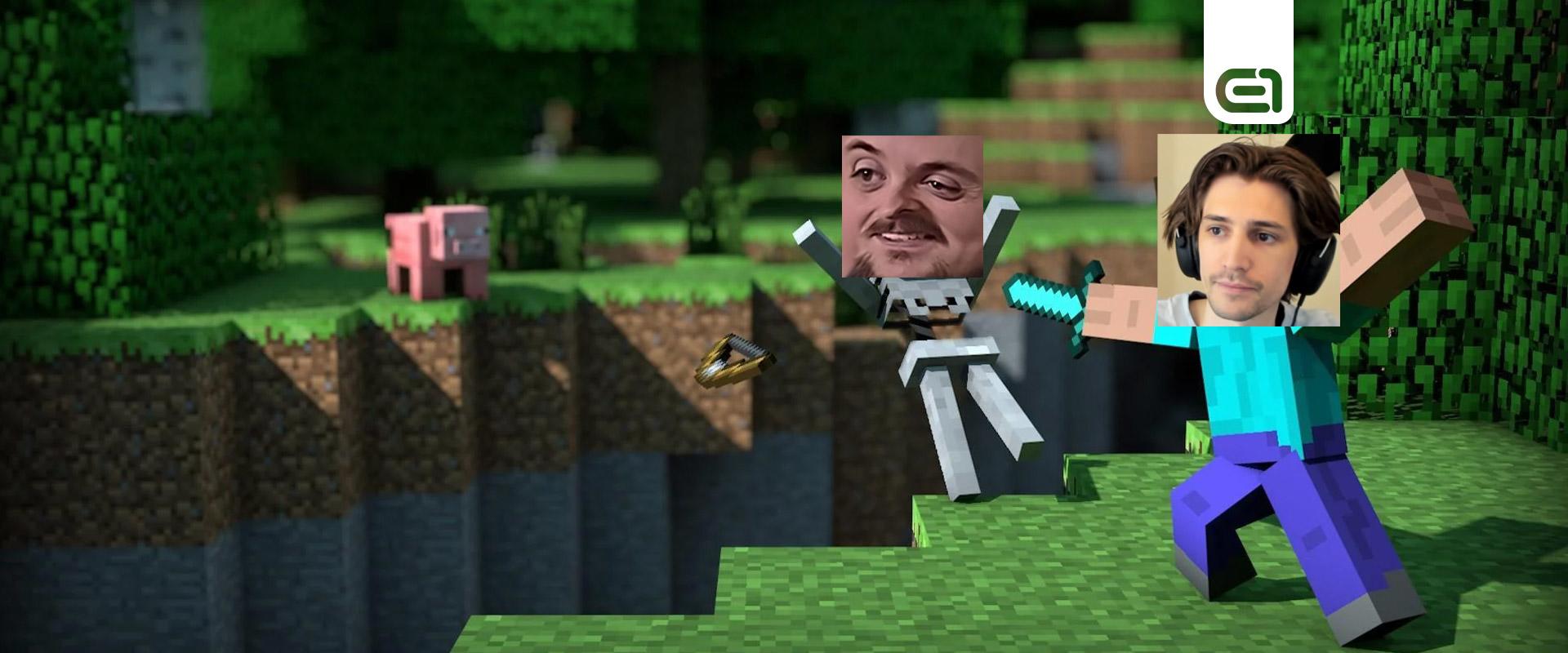 Minecraft: xQc és Forsen óriási párbajától hangos a Twitch