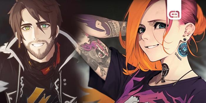 Gaming - Magyar Twitch-streamerek, ezúttal anime stílusban